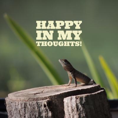 Happy In My Thoughts